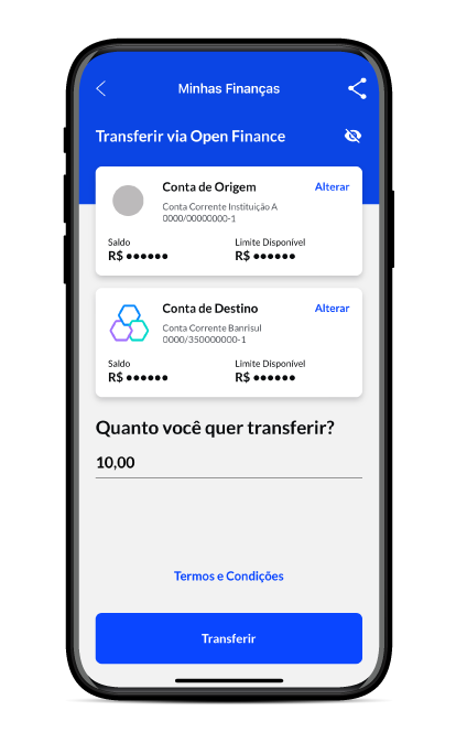 Tela app Trazer meu dinheiro 4