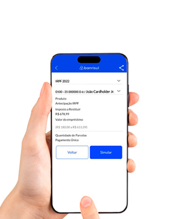 Digite o valor que voc deseja e clique em: Simular