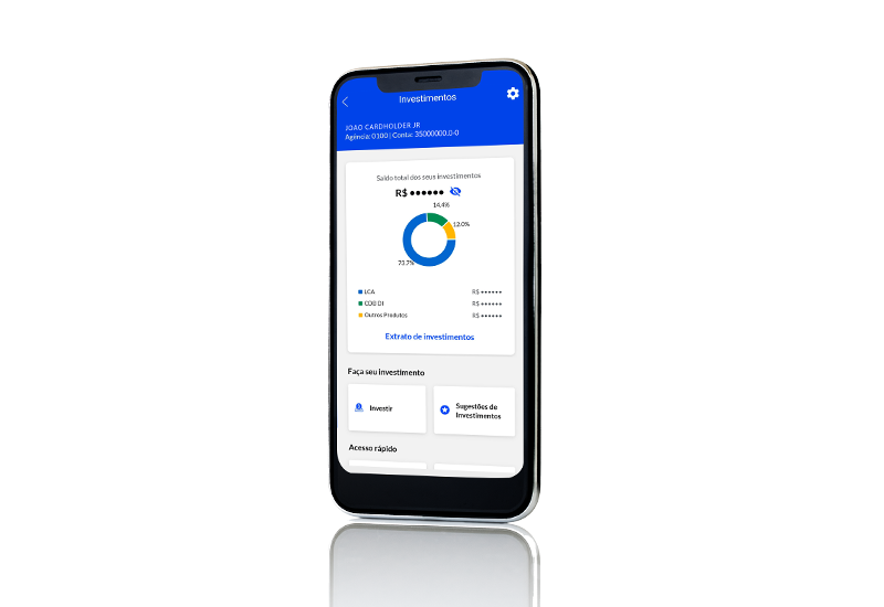 tela de investimentos no banrisul digital