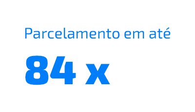 Parcelamento em at 84 vezes