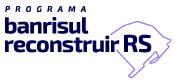 Selo Programa Banrisul Reconstruir RS