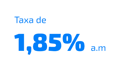 Taxa do consignado INSS de 1,85%